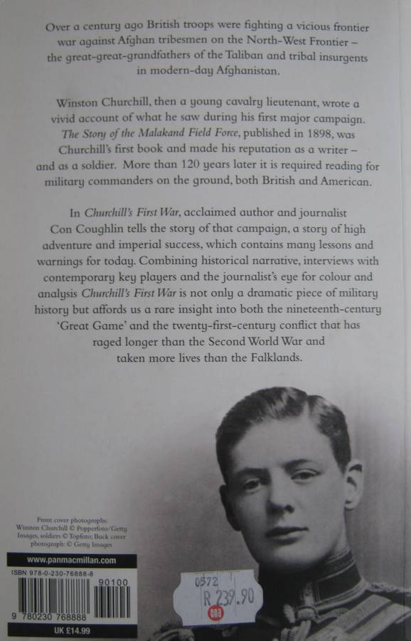 Churchills First War Young Winston and the Fight Against the Taliban Con Coughlin