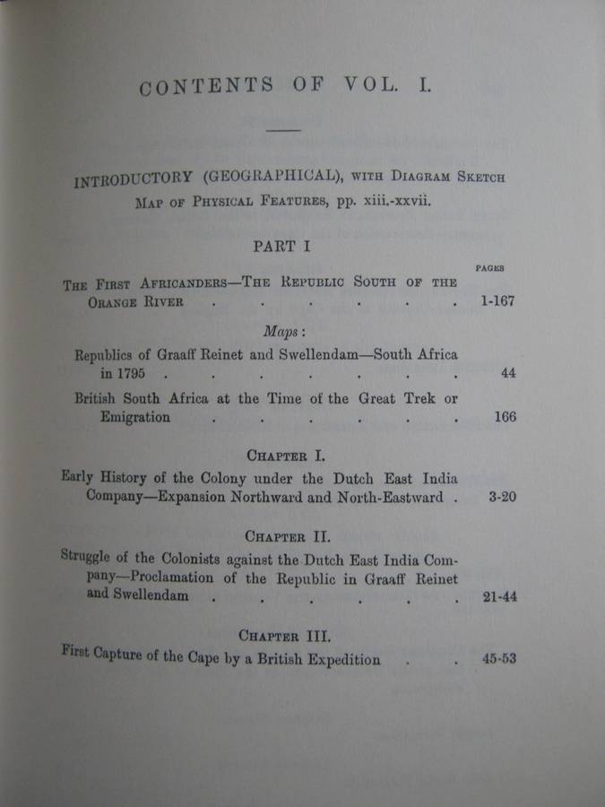 Fifty Years of the History of the Republic in South Africa 1795-1845  2 Volumes - J C Voight
