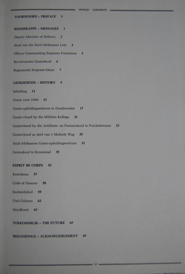 Die Geskiedenis van Genieskool 1940-1990 - School of Engineers The History Komdt J C Rabe