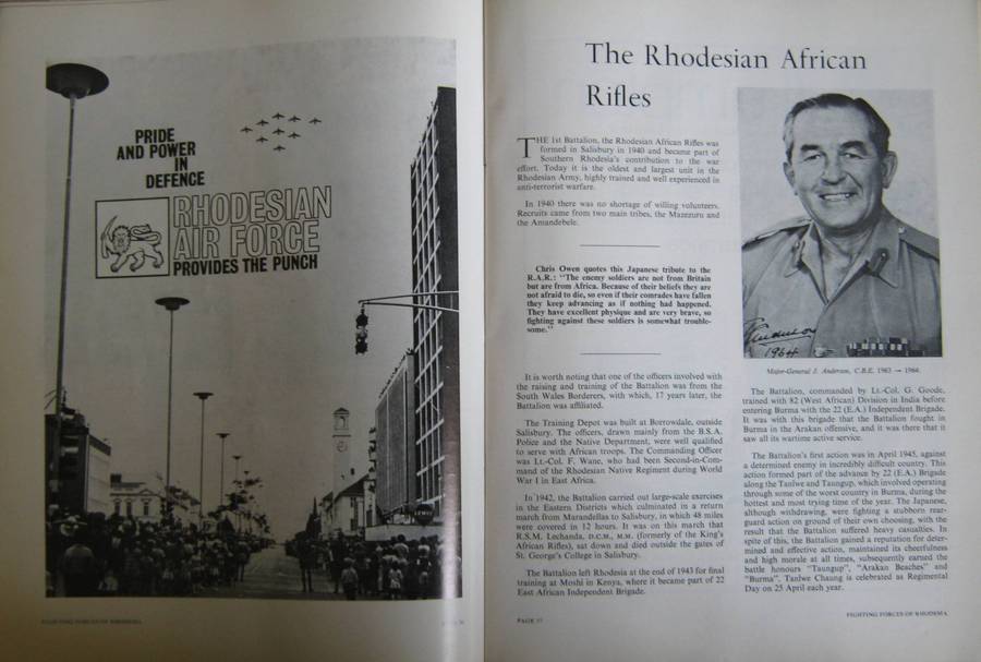 Forces of Rhodesia The Background and the Present State of Vigilance Colin Black