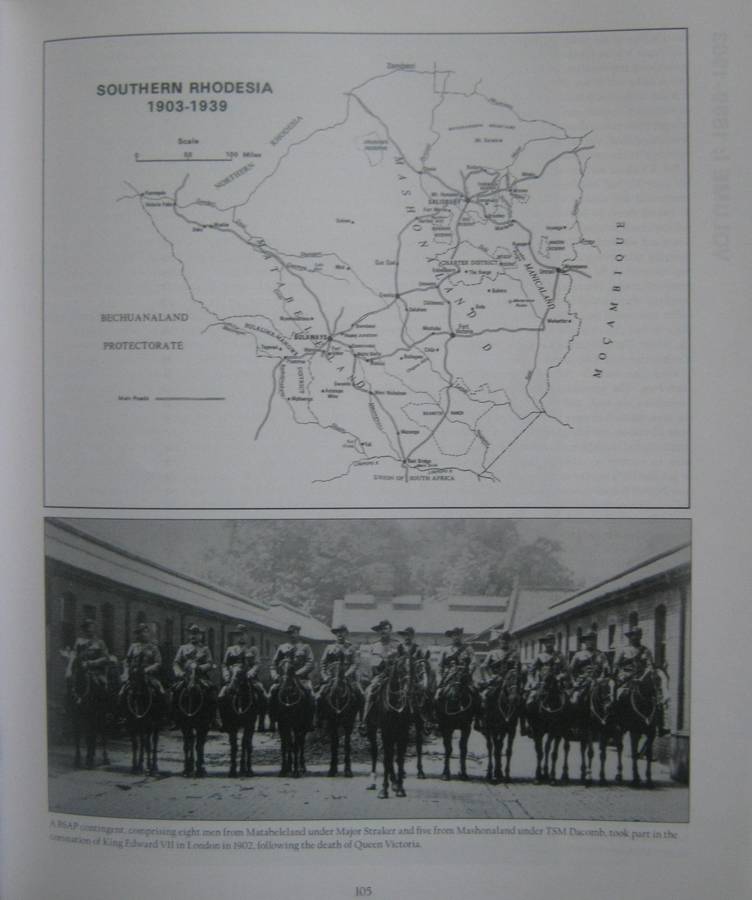 Blue and Gold The History of the British South Africa Police 1889  1980
