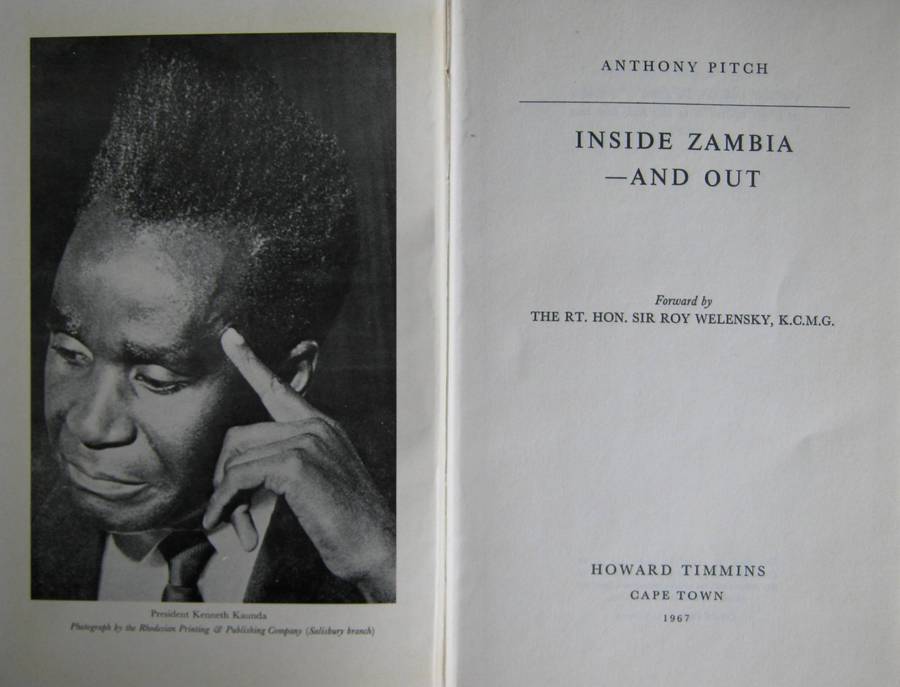Inside Zambia  And Out Anthony Pitch