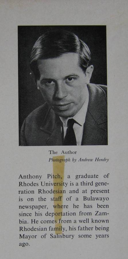 Inside Zambia  And Out Anthony Pitch