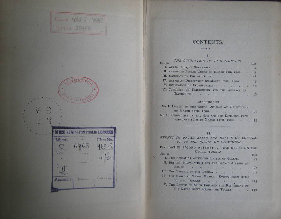 The German Official Account of the War in South Africa 2 Volumes W H H Waters |  H Du Cane