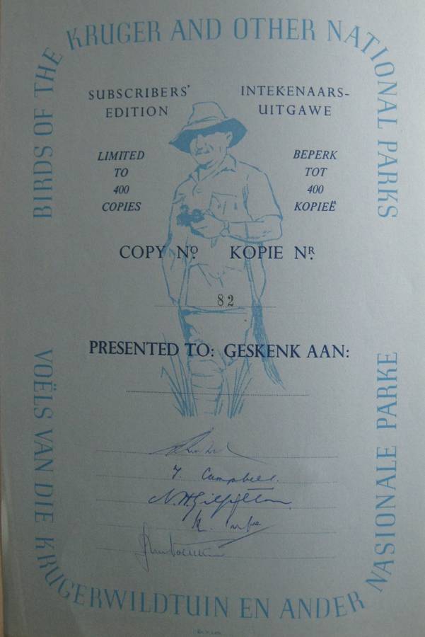 Birds of the Kruger and Other National Parks Stevenson-Hamilton Edition