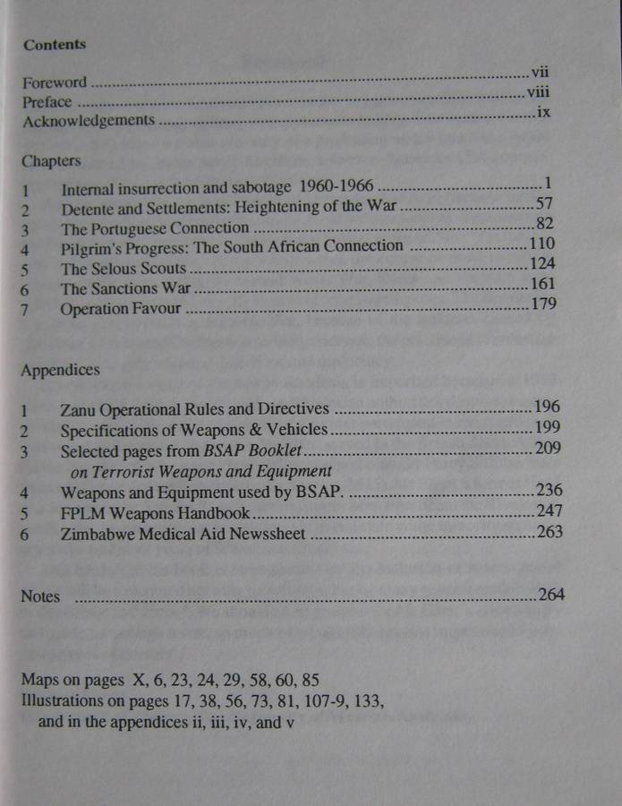 The Rhodesian Front War Couter-insurgency and Guerrilla Warfare 1962-1980 H Ellert