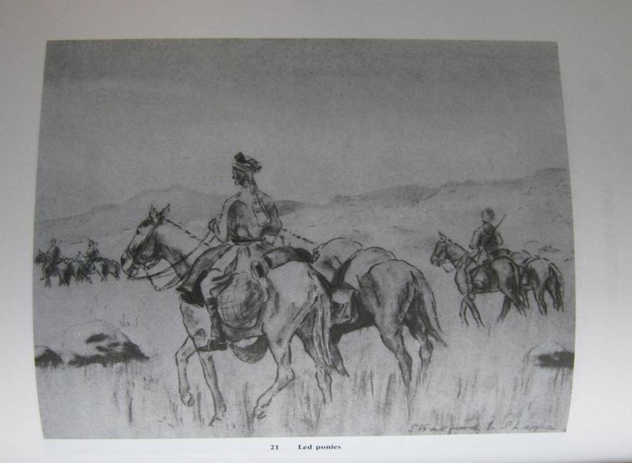 Monted Infantry at War Boer War Sketches Capt. Stratford Ledger