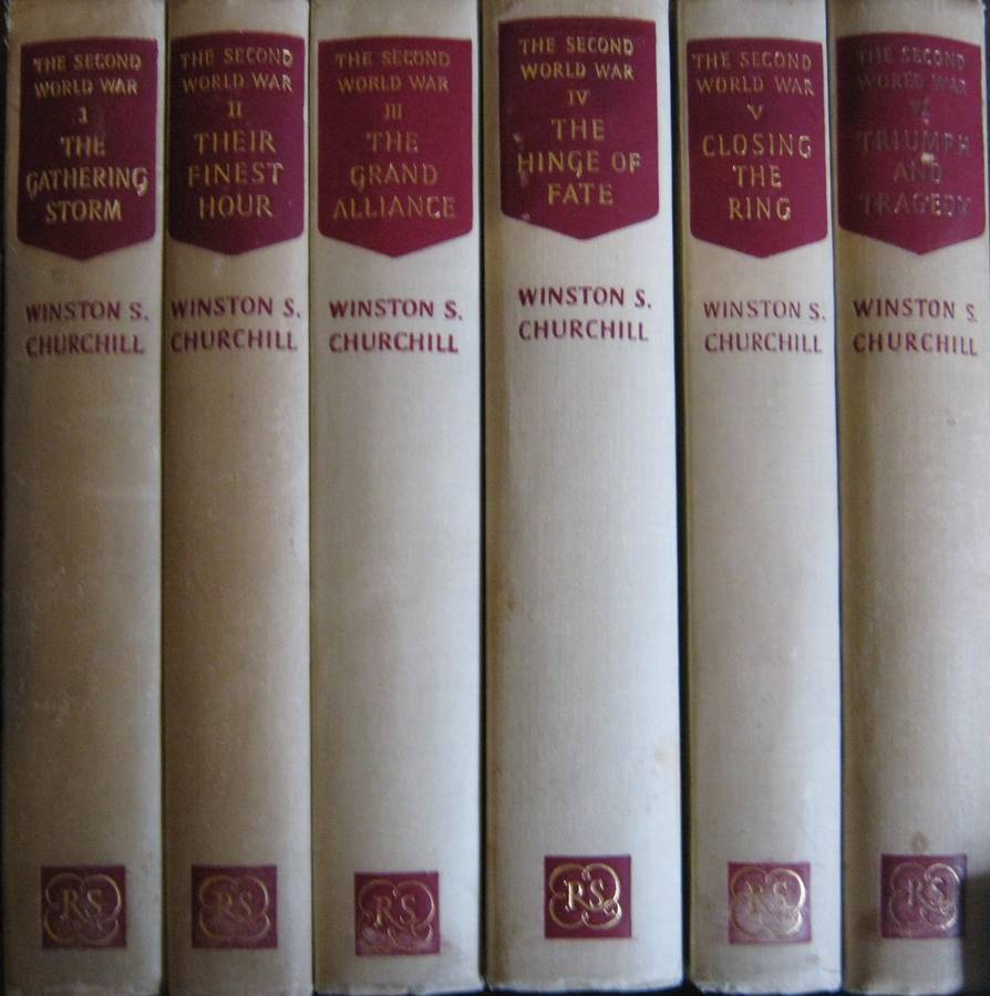 The Second World War Six Volumes Winston Churchill
