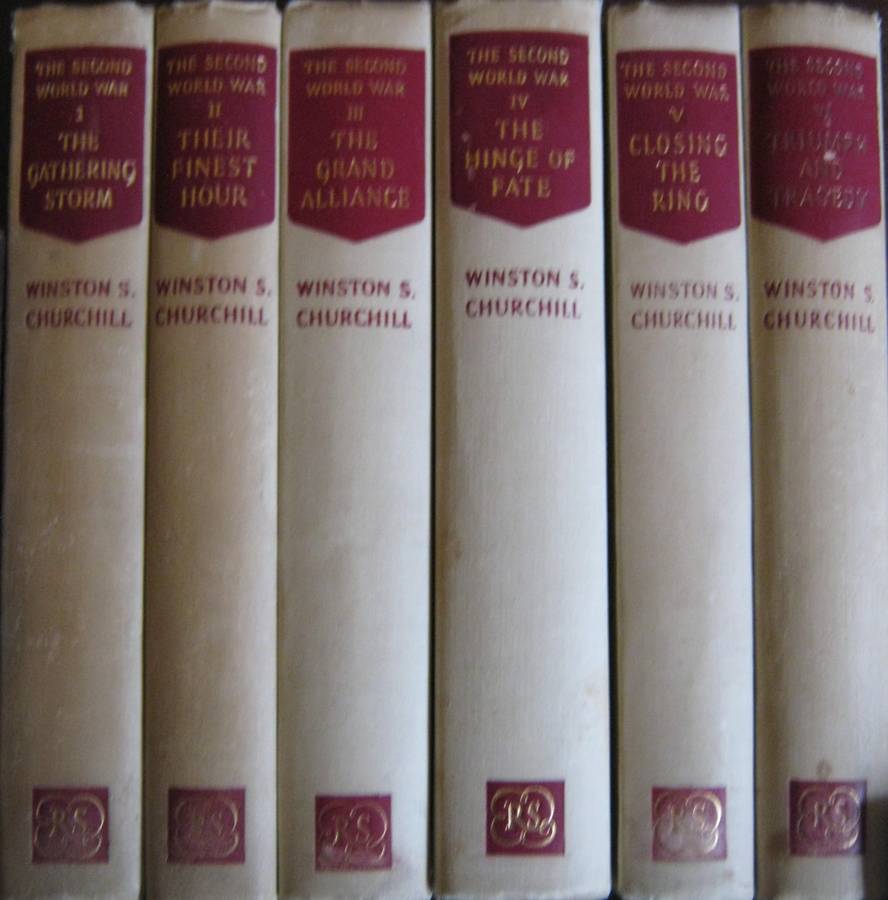 The Second World War Six Volumes Winston Churchill