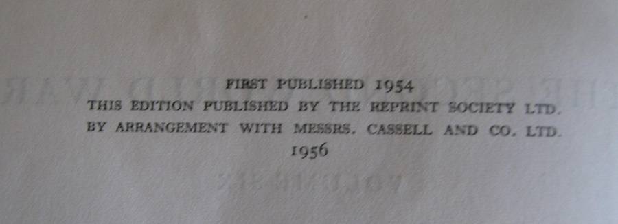 The Second World War Six Volumes Winston Churchill