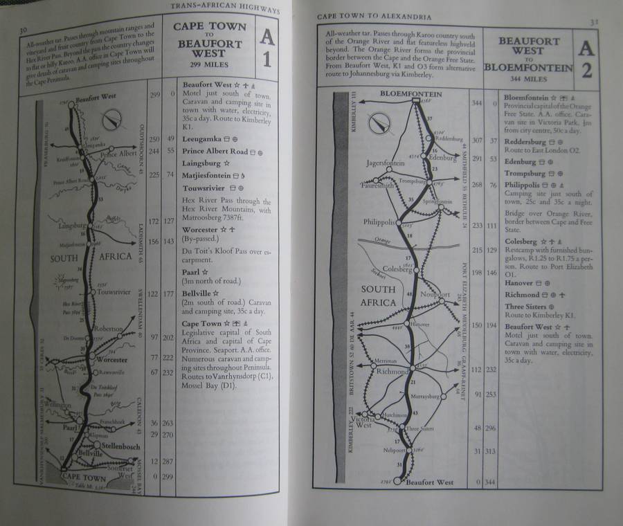 Trans-African Highways A Route Book of the Main Trunk Roads in Africa