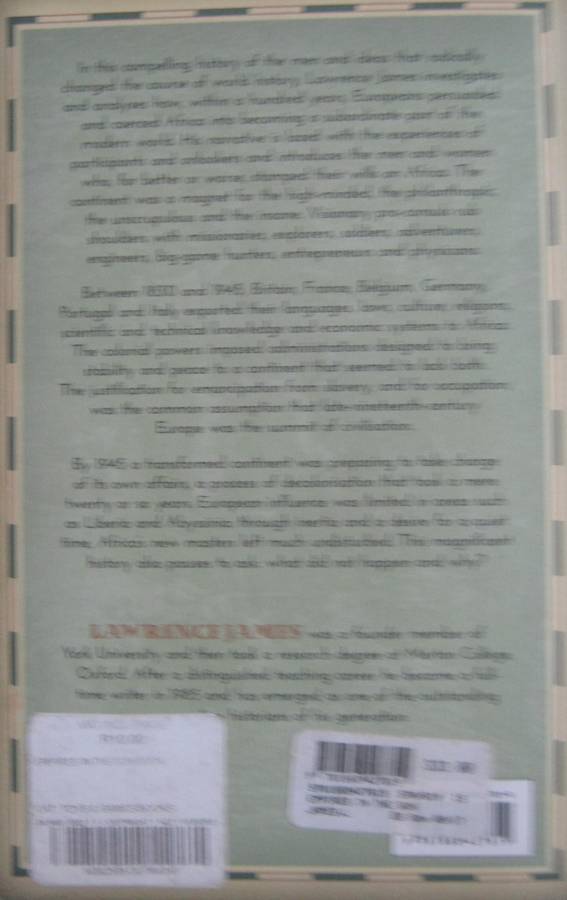 Empire in the Sun The Struggle for the Mastery of Africa 1830-1990 Lawrence James   Publish