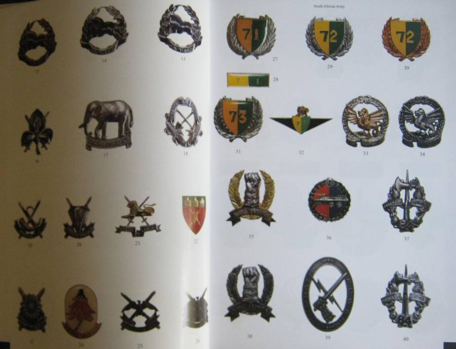 Border War Badges A Guide to South African Military & Police Badges 1964  1994 Andrew Ross Dinnes