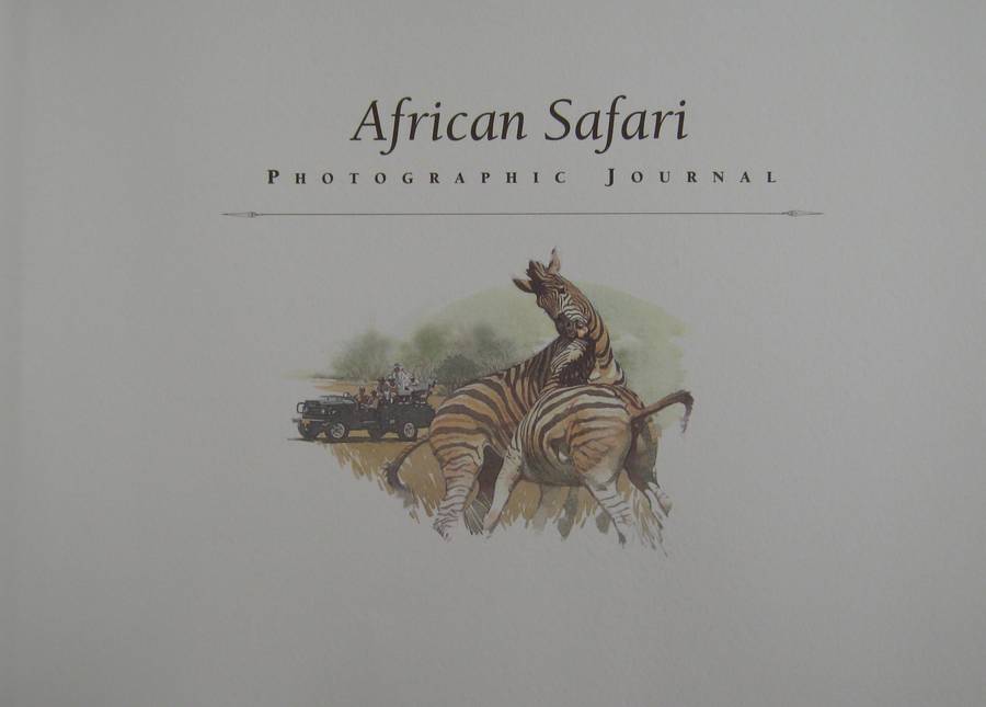 African Safari Photographic Journal - Millennium Edition in Slipcase Ron Anderson