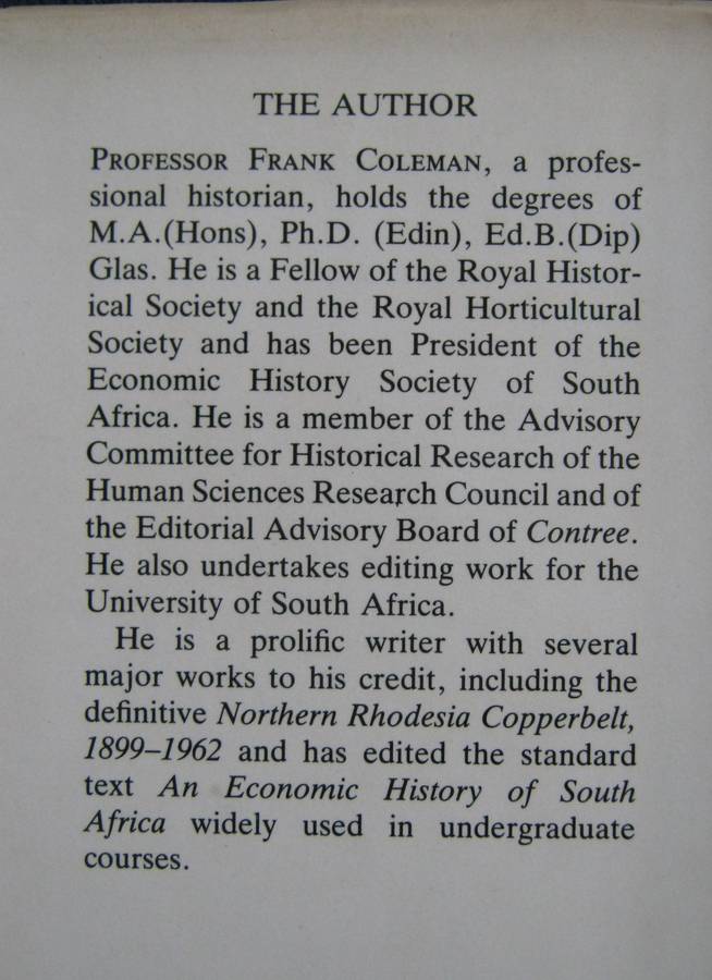 The Kaffrarian Rifles 1876  1986 Francis L Coleman