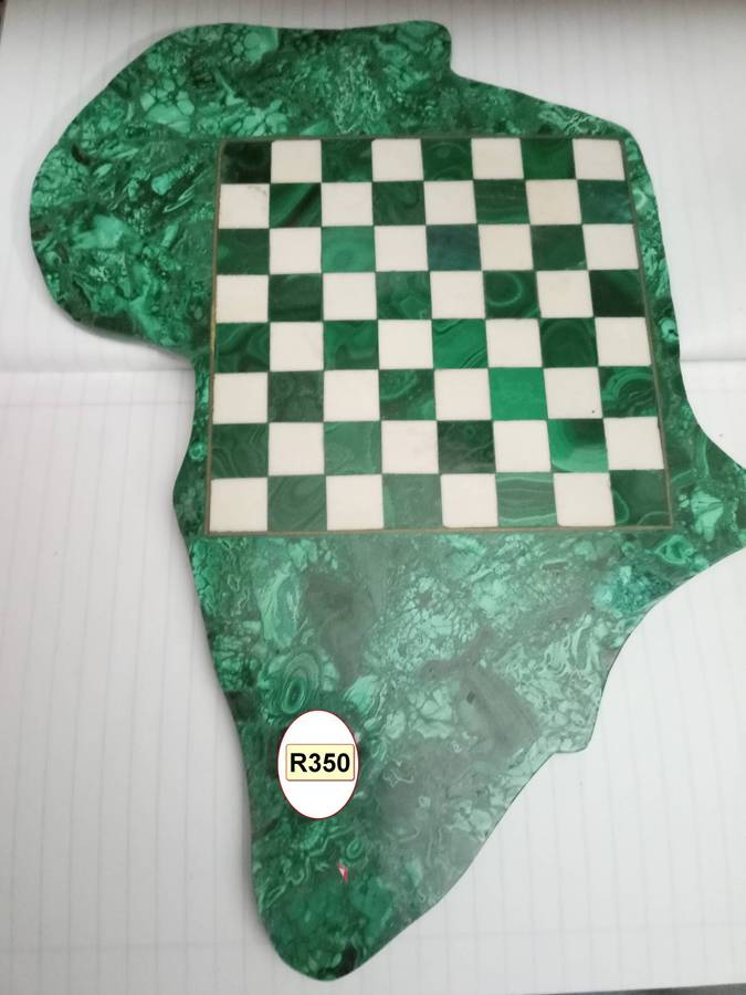 Malachite Chess board