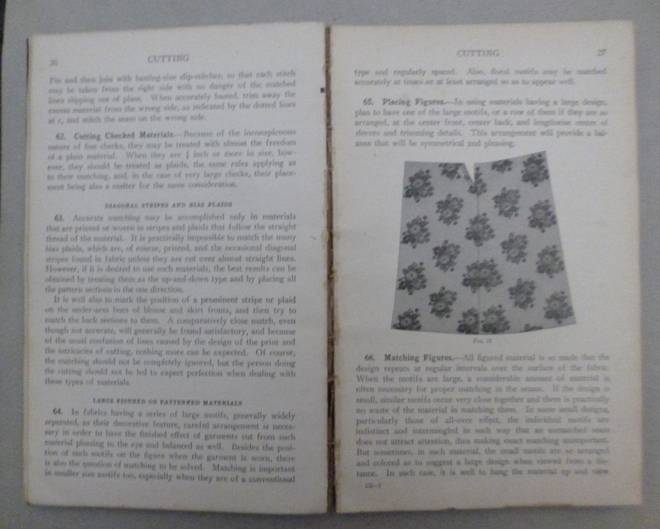 Cutting and Fitting : cutting , Preparation for fitting , Fitting 1938