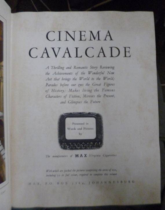 Cinema Cavalcade by MAX Virginia Cigarettes