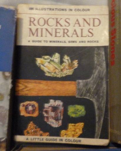 Rock collection and books