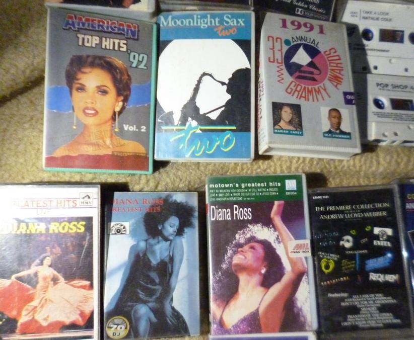 Cassette Tapes . Music x34