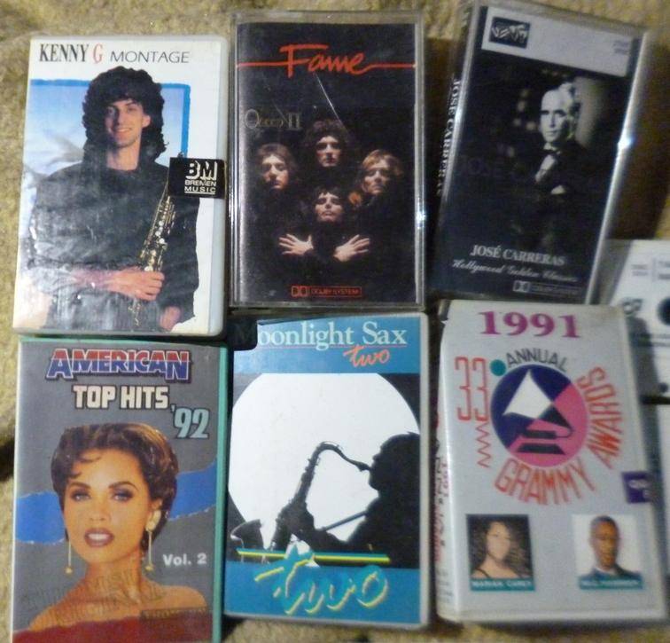 Cassette Tapes . Music x34