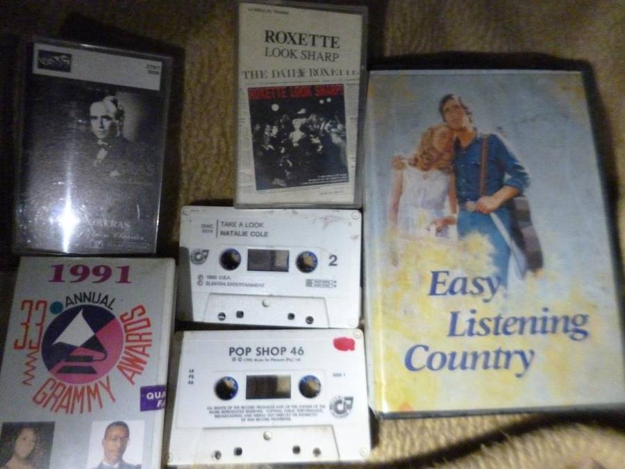 Cassette Tapes . Music x34