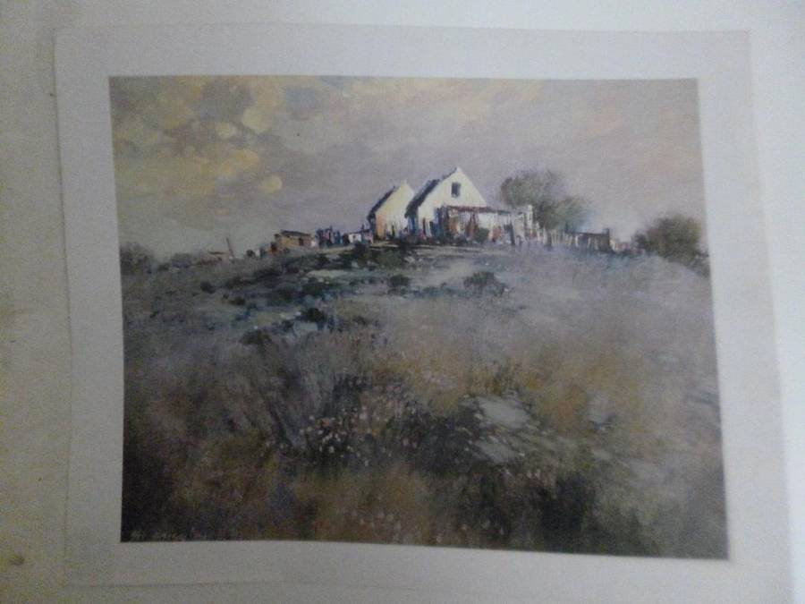 5 landscape prints by ?
