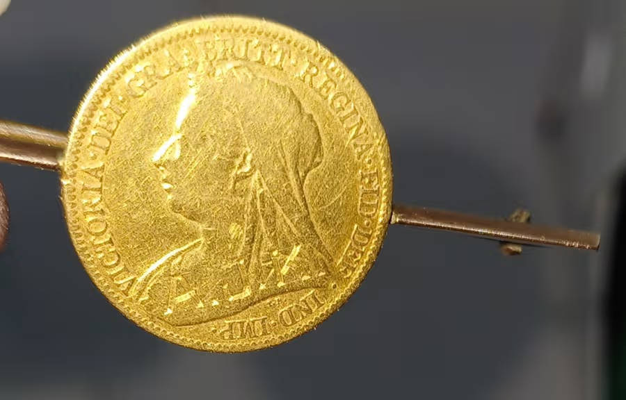 1894 Victoria Gold Sovereign THE REAL THING!!!