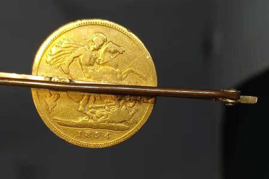 1894 Victoria Gold Sovereign THE REAL THING!!!