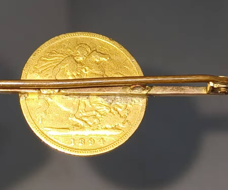 1894 Victoria Gold Sovereign THE REAL THING!!!