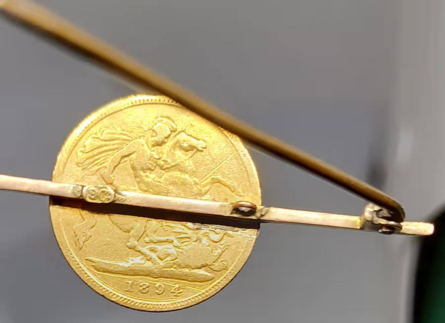 1894 Victoria Gold Sovereign THE REAL THING!!!
