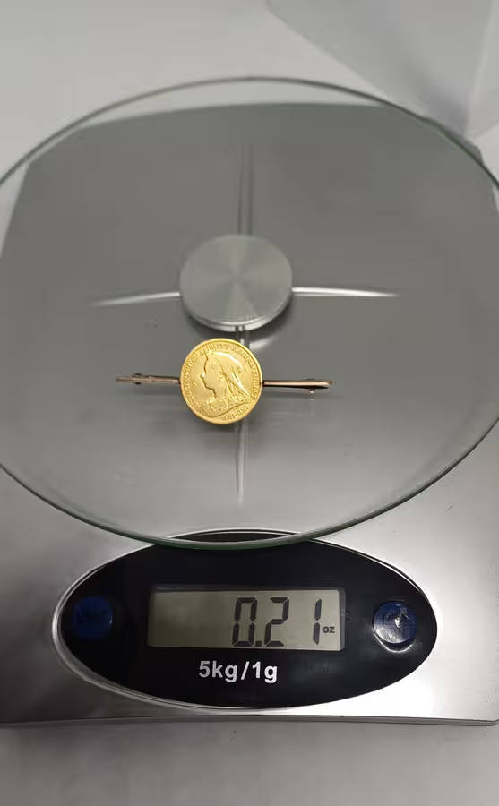 1894 Victoria Gold Sovereign THE REAL THING!!!