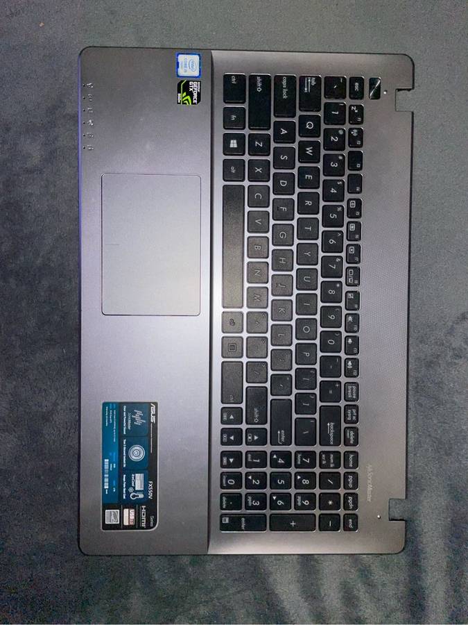 Asus Fx550 Keyboard and touchpad (Original)