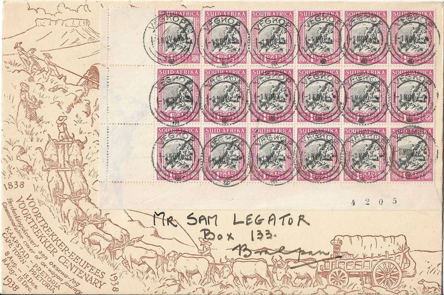 Union 1938 Voortrekker cover.