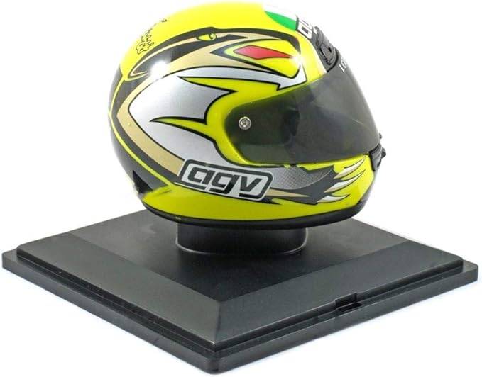 DeAgostini MotoGP 15 Mini Helmet Max Biaggi 1995 (WC250)