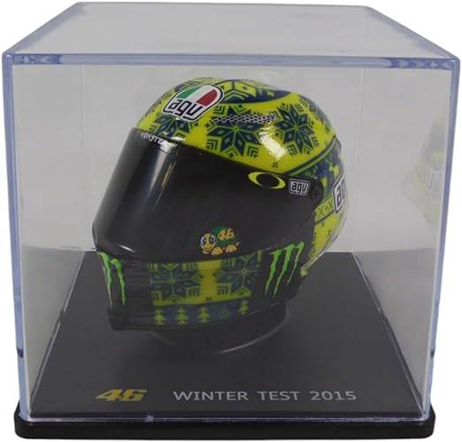 Valentino Rossi Moto GP Winter Test 15 Scale Helmet 2015 Season Mini Helmet