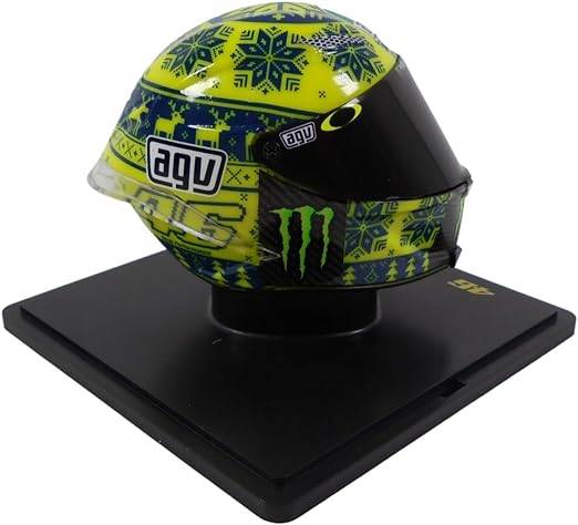 Valentino Rossi Moto GP Winter Test 15 Scale Helmet 2015 Season Mini Helmet