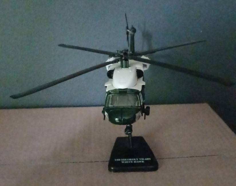 Die Cast Helicopter Marine One