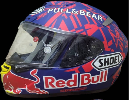 Full Face Marquez 93 Motorcycle Helmet Medium - Qike Make