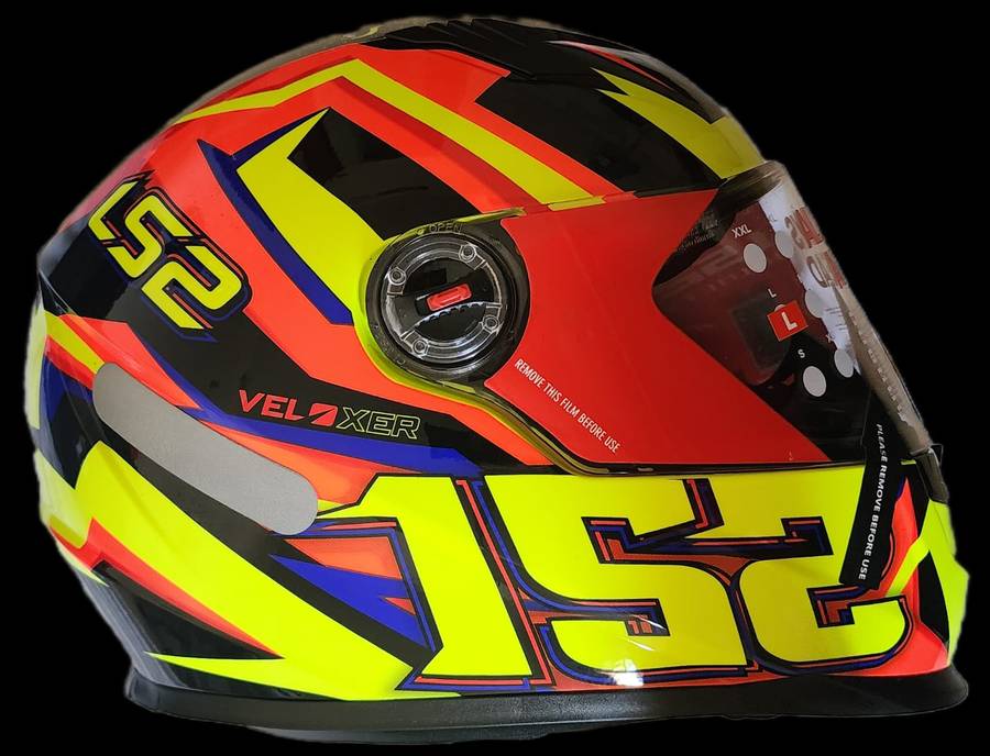 Full Face LS2 Motorcycle Helmet Large
