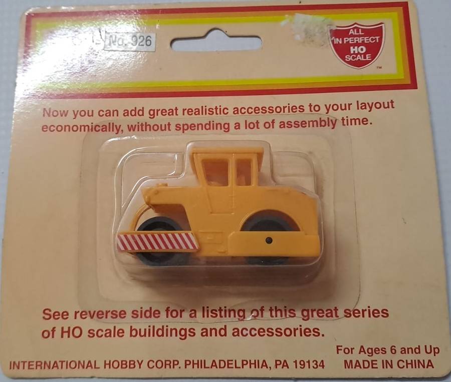 Model Trains/Cars HO 1 x Road Roller New