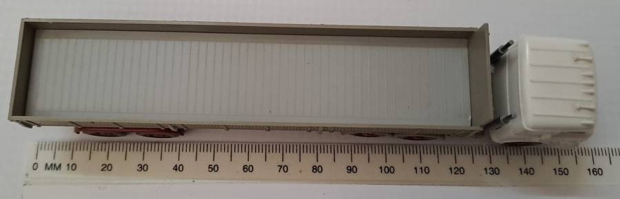 Model Trains/Cars HO 1 x Wiking Truck & Open Trailer.