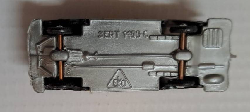 Model Trains 1:87 HO 1 x Taxi Barcelona EKO Seat 1400.