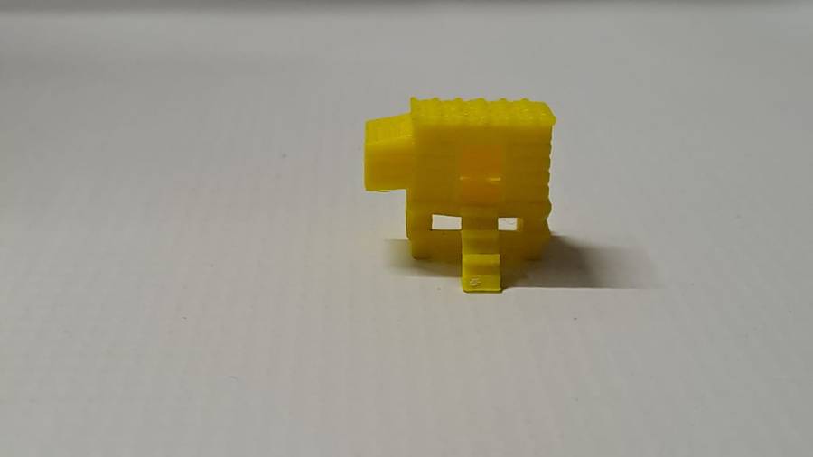 Model Trains 1:87 HO - Chicken Coop + 5 Chickens. - 24mm x 24mm x 17mm