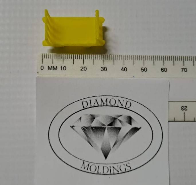 Model Trains 1:87 HO - Station Trolly. - 30mm x 14mm x 18mm