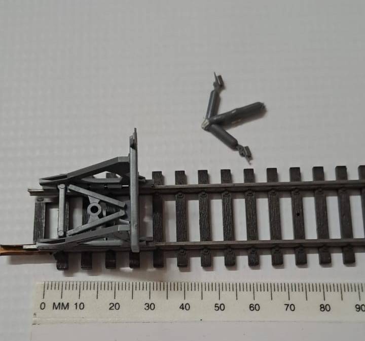 Model Trains HO-Scale 1 x Buffers (plastic).