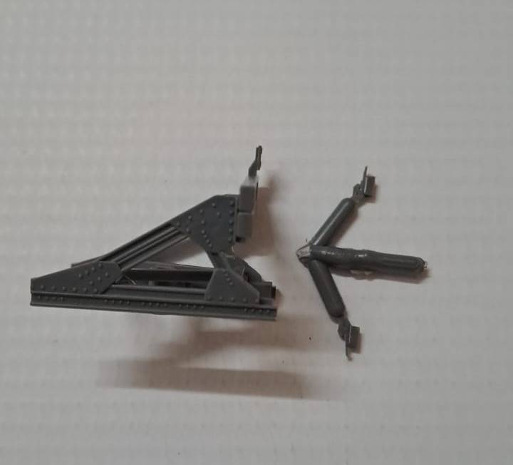 Model Trains HO-Scale 1 x Buffers (plastic).