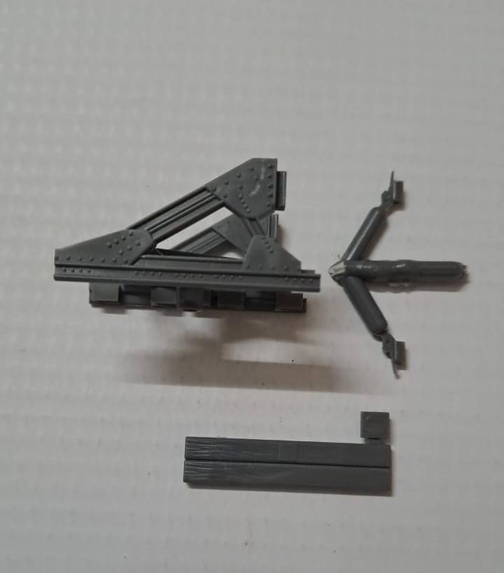 Model Trains HO-Scale 1 x Buffers (plastic).