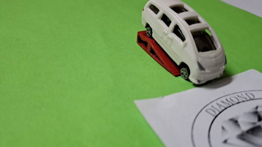 Model Trains 1/87 H0 - Ramps for Cars (x2, Red)