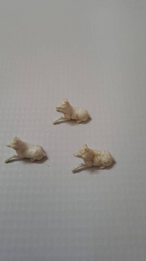 Model Trains H0-Scale 3 x Sheep.